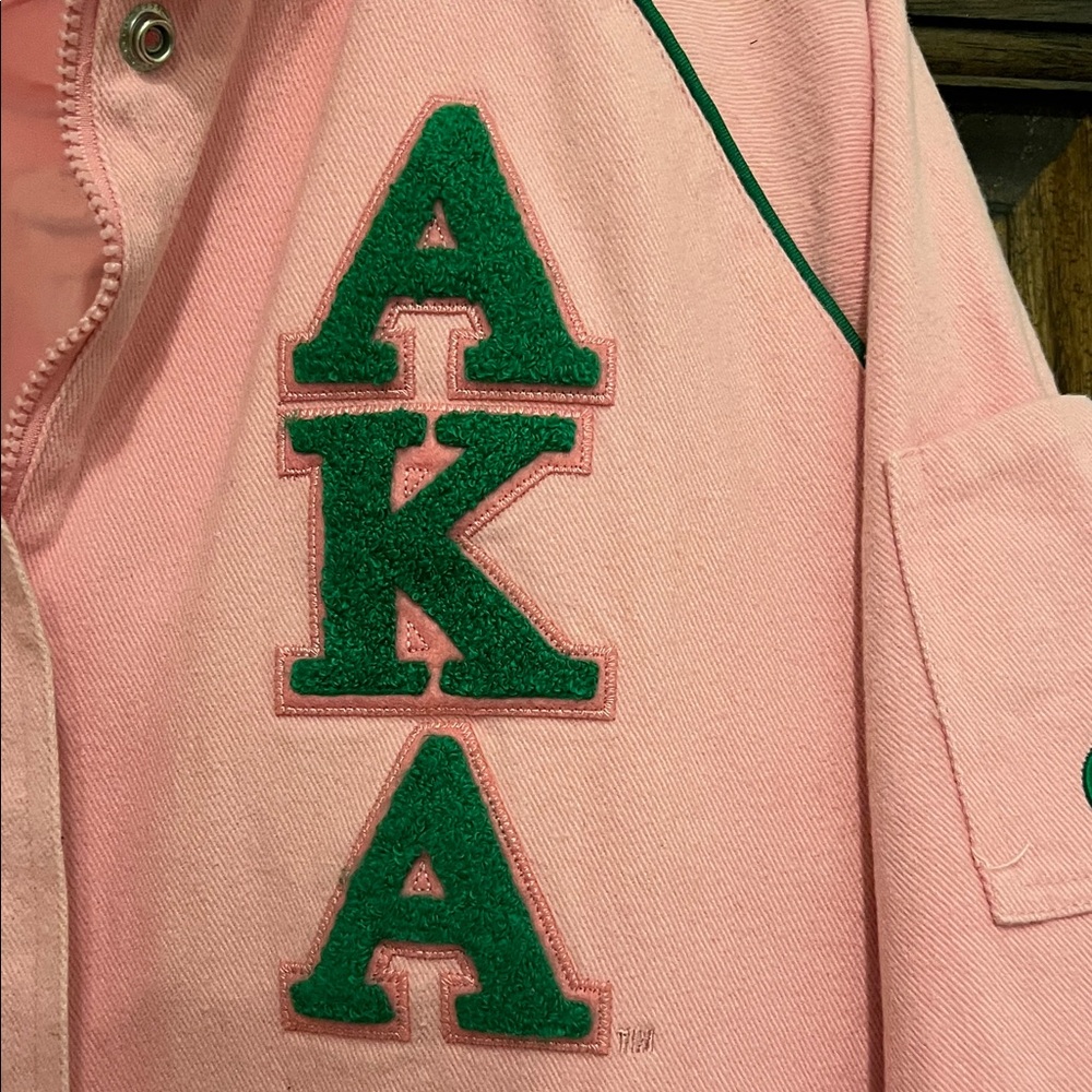 Pink Varsity Jacket - Picture 7 of 15